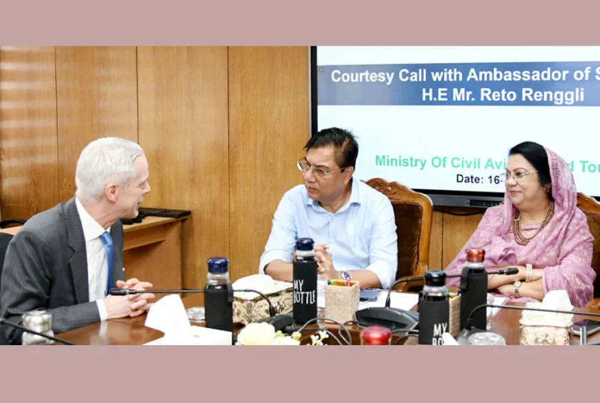 Bangladesh, Switzerland eye closer aviation ties