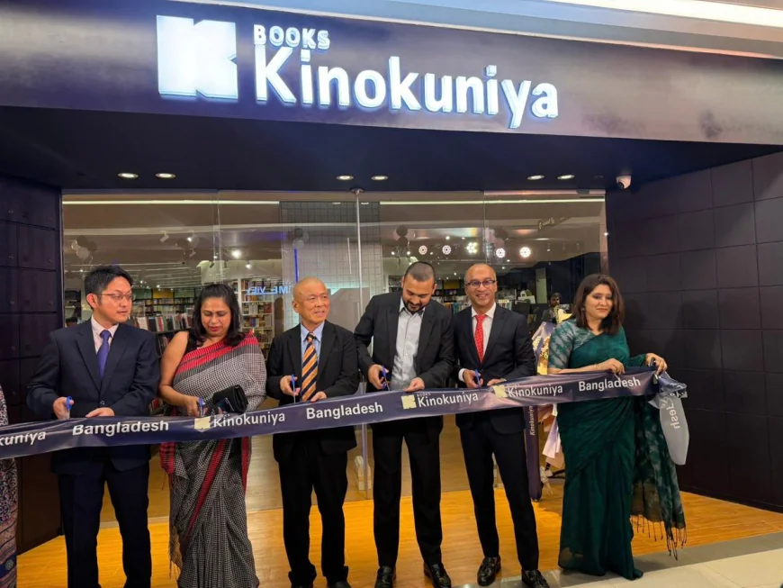 Japanese bookstore Kinokuniya opens in Dhaka