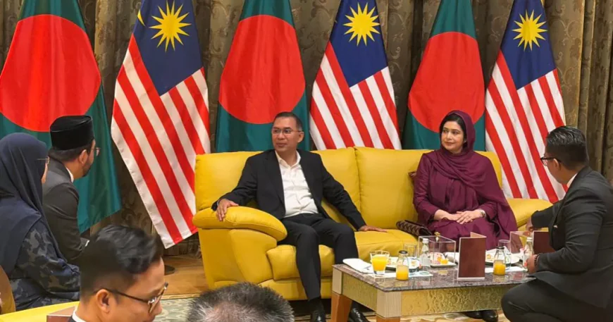 Tarique arrives in Malaysia on first state visit