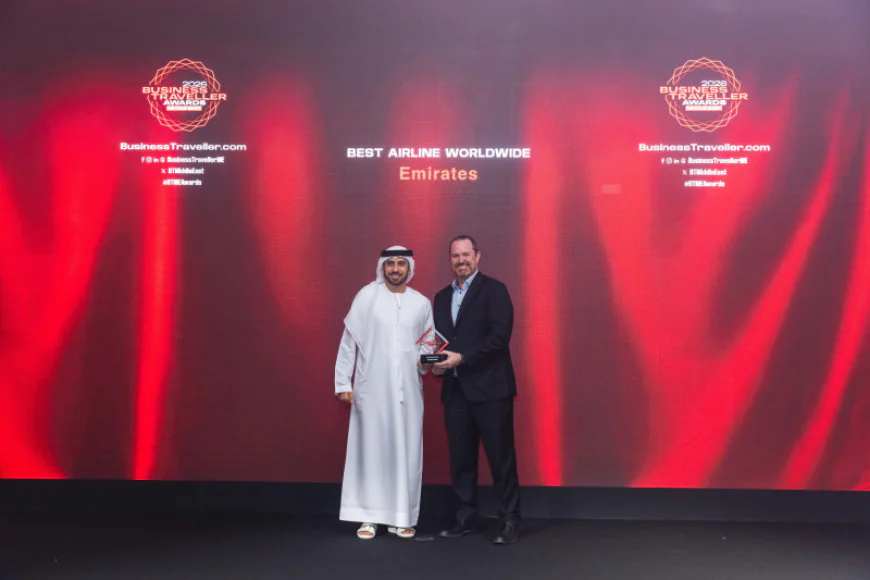 Emirates achieves best airline worldwide at BTME Awards 2026