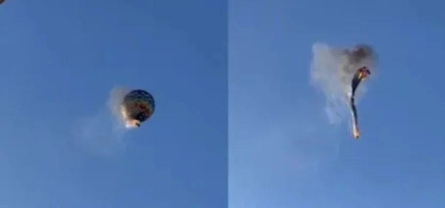 Eight die in hot air balloon accident in Brazil