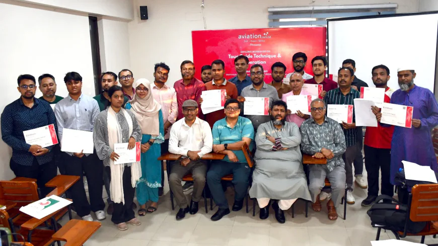Aviation.com.bd holds tour guide workshop