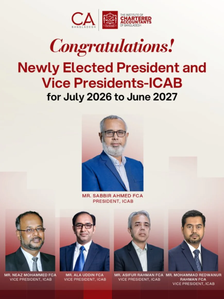 ICAB gets new president, veeps for 2026–27