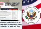 US visa applicants 'must disclose social media info'