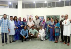 ঢাবির চারুকলায় শেষ হলো যৌথ চিত্রপ্রদর্শনী