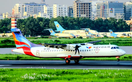 Novoair flight returns after technical fault