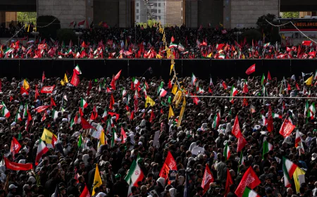 Millions join Khamenei's last rites