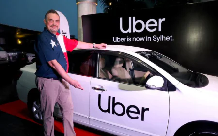 US envoy attends Uber launching in Sylhet