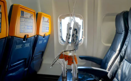 Passenger sucked out of dislodged window on Ryanair flight