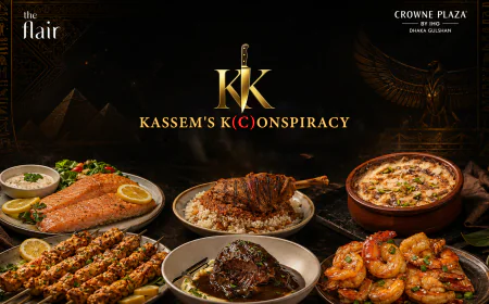 Crowne Plaza Dhaka Gulshan presents Kassem's K(C)onspiracy
