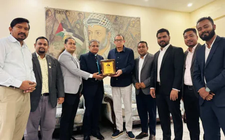 TOAB visits Palestine Embassy, seeks closer ties
