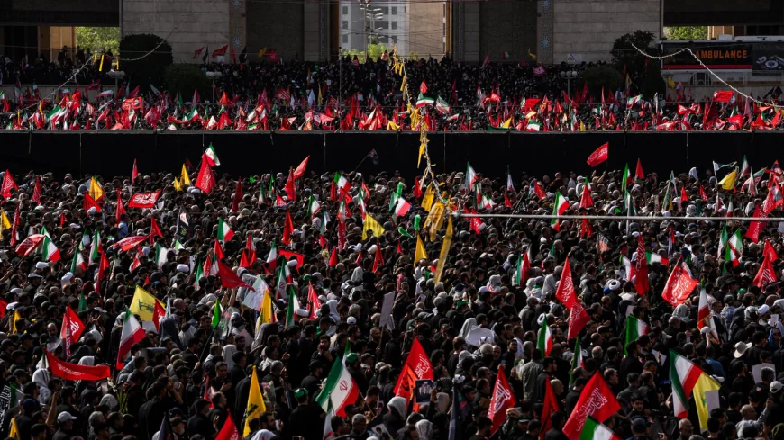Millions join Khamenei's last rites