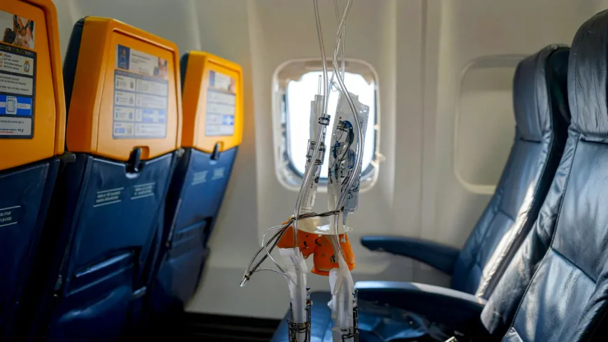 Passenger sucked out of dislodged window on Ryanair flight