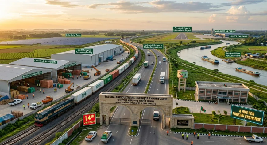 Talora in Bogura an ideal site for agro-export zone