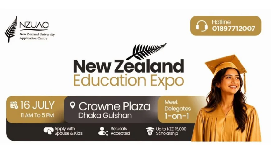 Education expo at Crowne Plaza Dhaka Gulshan tomorrow