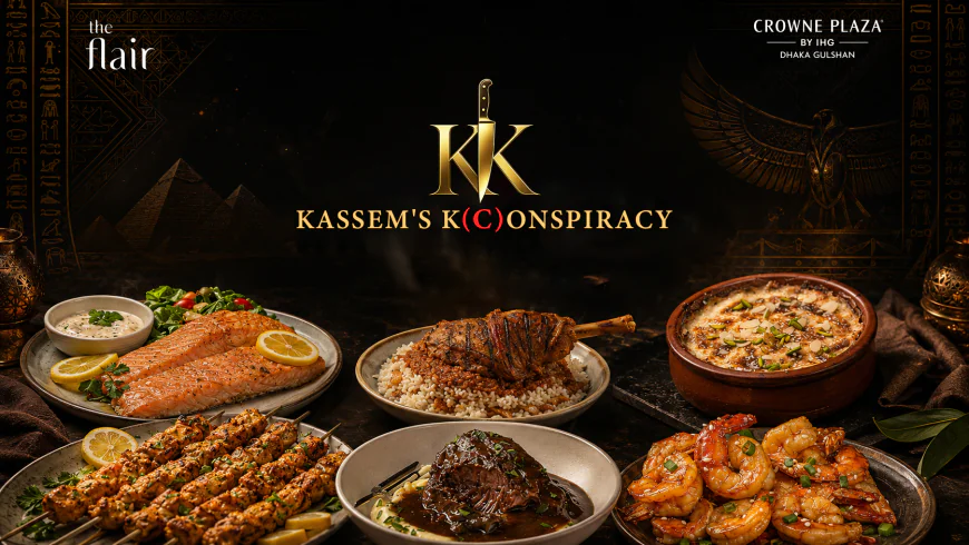 Crowne Plaza Dhaka Gulshan presents Kassem's K(C)onspiracy
