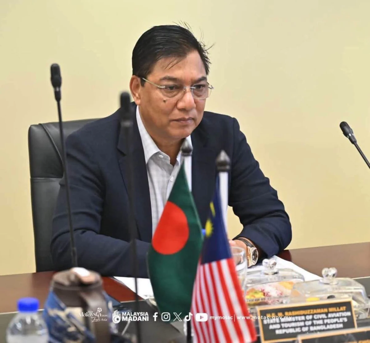 Bangladesh, Malaysia move to boost tourism cooperation