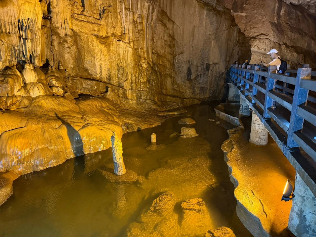 Beneath the rock