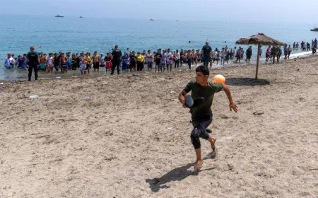 57 Moroccans die as thousands attempt to enter Ceuta