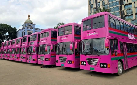 BRTC's women-only pink buses ready to roll tomorrow