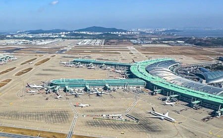 Korean airport Incheon overtakes Heathrow as world’s busiest