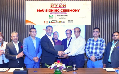 Crowne Plaza Dhaka Airport partners with TOAB for Tourism Fair 2026