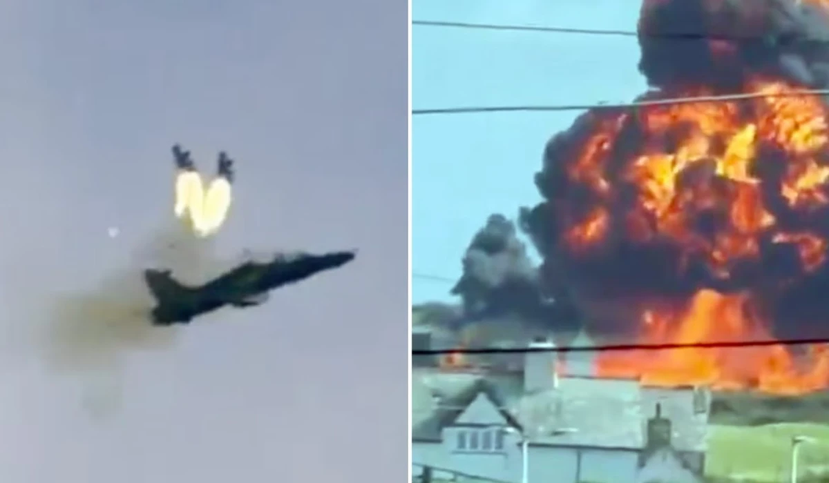 RAF pauses Hawk training after fighter jet crash