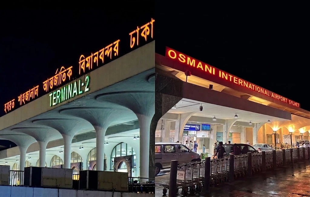 Shahjalal, Osmani airports improve UK security audit scores