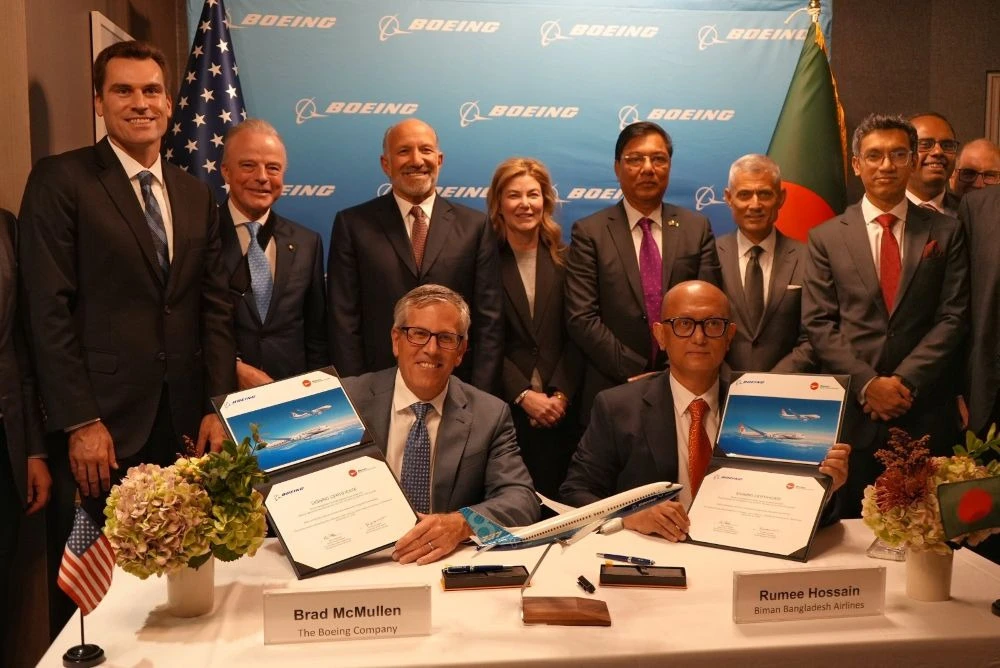 Biman signs deal for 11 more Boeing aircraft