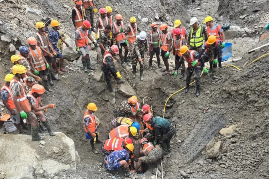 Rescue efforts at hydropower tunnels continue unabated