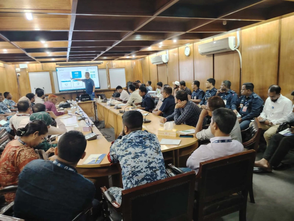 Local ETD training completed at Dhaka airport