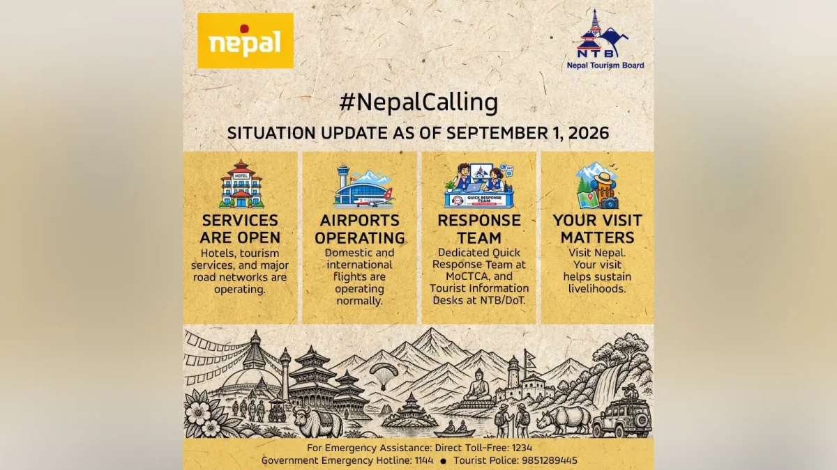 Nepal launches campaign to reassure global travellers