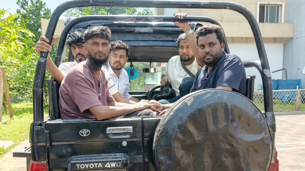 Six held in Sajek over 'Joy Bangla' slogans 
