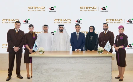 Etihad becomes official airline partner of UAE Wrestling Federation