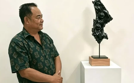 Rebirth metaphor in Gustiyan Rachmadi’s sculpture
