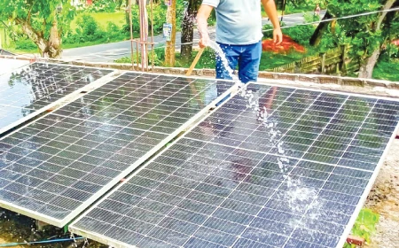 Magura man powers home with solar, sells surplus