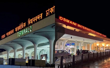 Shahjalal, Osmani airports improve UK security audit scores