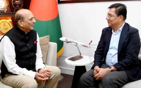 Dhaka, Delhi discuss open skies, air service agreement