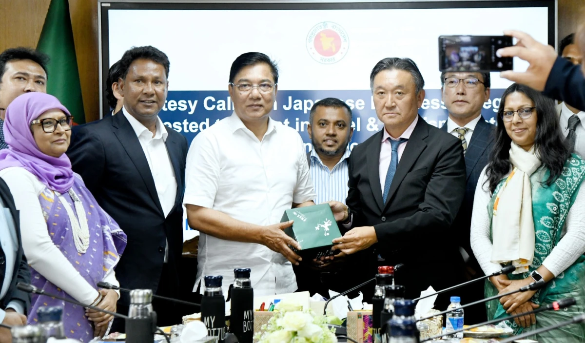 Japanese investors propose 1.2B investment in Bangladesh tourism