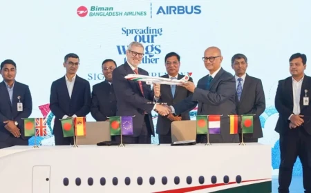 Biman signs Airbus deal for 10 new aircraft