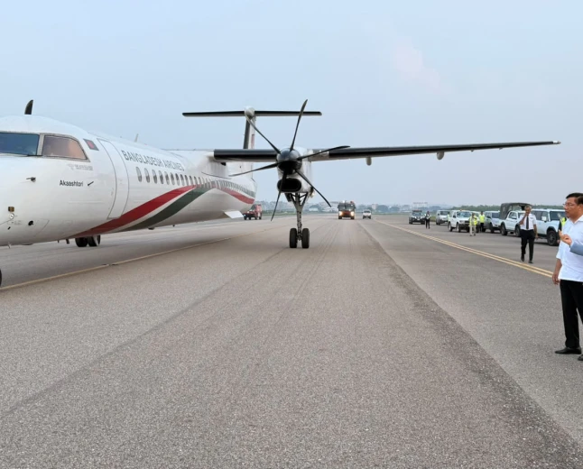 Aviation Minister visits Dhaka Airport after Biman emergency landing